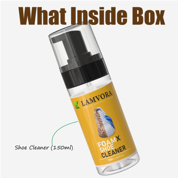 back side view-01-01 LAMVORA Shoe Cleaner – 150 ml