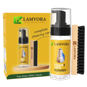 LAMVORA Shoe Cleaning Kit – 150 ml + Brush
