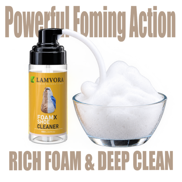 LAMVORA Shoe Cleaning Kit – 150 ml + Brush